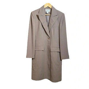 FOCUS 2000 Men's Jacket Blazer Front Pockets Beige/Cream Size L